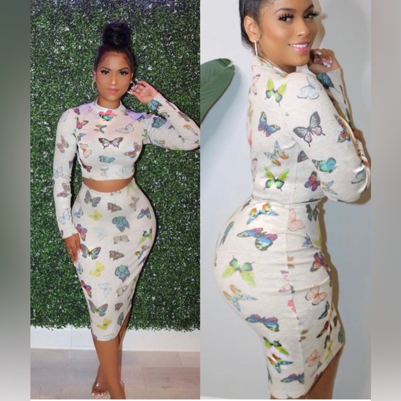 Two piece MIDI Skirt set - Picture 1 of 1